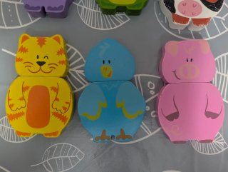 Puzle magnético de Madera de Animales Goula