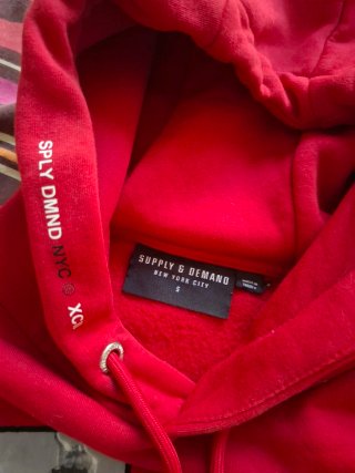 Sudadera Supply & Demand Roja