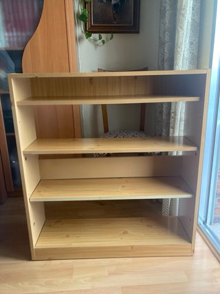 Estantería de madera para zapatos