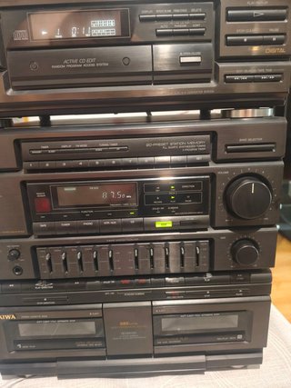 Cadena Hi-Fi AIWA CX-76 + CD DX-M73