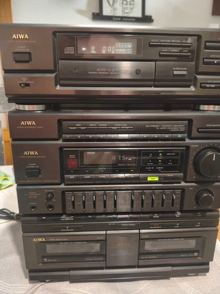 Cadena Hi-Fi AIWA CX-76 + CD DX-M73