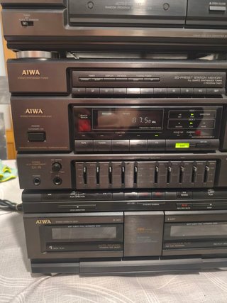 Cadena Hi-Fi AIWA CX-76 + CD DX-M73