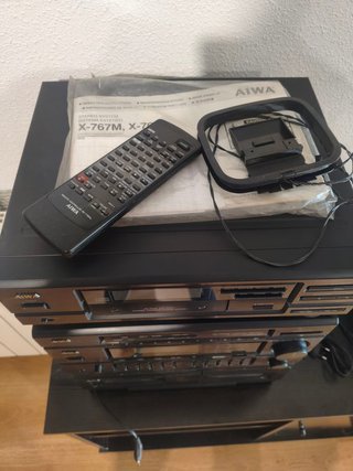 Cadena Hi-Fi AIWA CX-76 + CD DX-M73