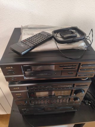 Cadena Hi-Fi AIWA CX-76 + CD DX-M73
