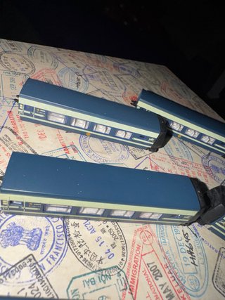 Lote 8 coches Talgo Pendular RENFE Escala N