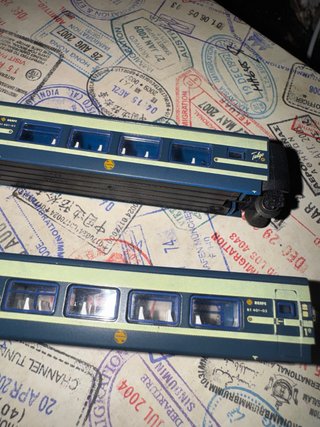 Lote 8 coches Talgo Pendular RENFE Escala N