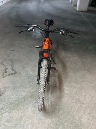 Bicicleta infantil 24 naranja