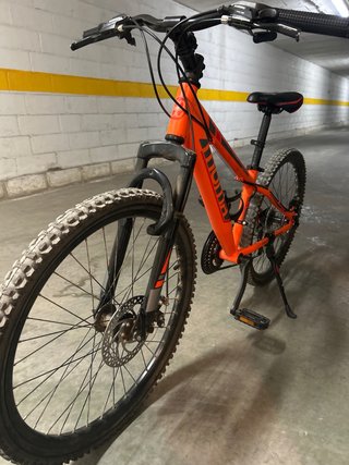 Bicicleta infantile 24 arancione