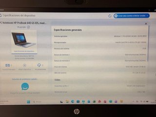 HP ProBook 640 G5 i5-8265U 8GB 256GB NVMe