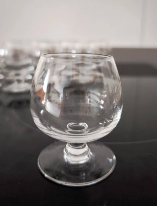 Set 12 Copas Mini Licor Cristal 7cm