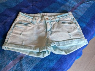 Pantalón corto vaquero chica