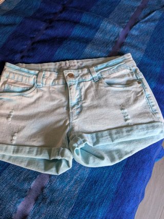 Pantalón corto vaquero chica