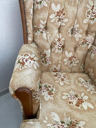 Pareja Sillones Vintage Florales