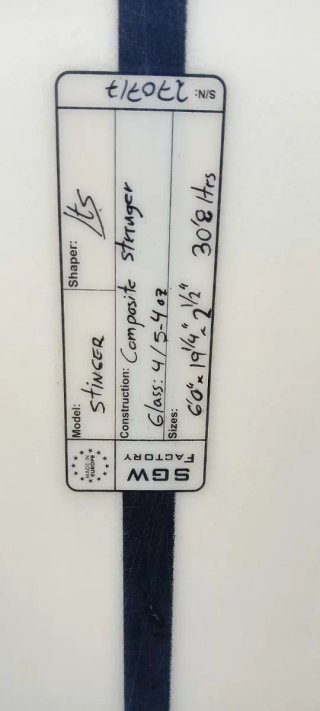 Tabla Surf JTS 6'0