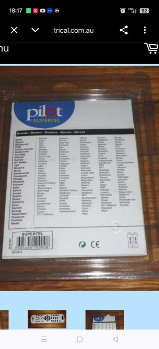 Lote 20 Mandos a Distancia Pilot