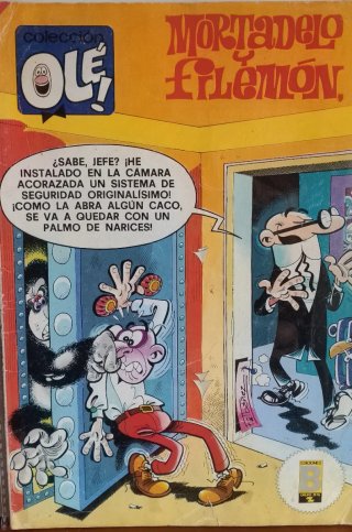 LOTE 10 TEBEOS OLE MORTADELO Y FILEMON.BURRADAS.