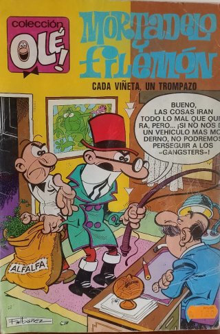 LOTE 10 TEBEOS OLE MORTADELO Y FILEMON.BURRADAS.