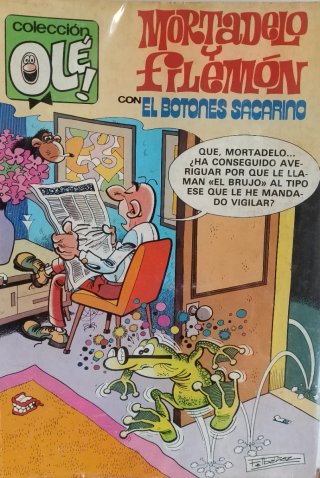 LOTE 10 TEBEOS OLE MORTADELO Y FILEMON.BURRADAS.