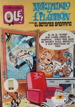 LOTE 10 TEBEOS OLE MORTADELO Y FILEMON.BURRADAS.