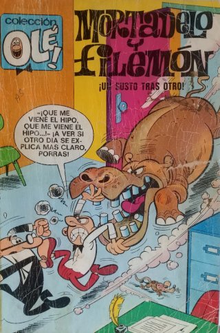 LOTE 10 TEBEOS OLE MORTADELO Y FILEMON.BURRADAS.