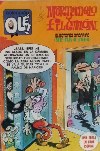 LOTE 10 TEBEOS OLE MORTADELO Y FILEMON.BURRADAS.