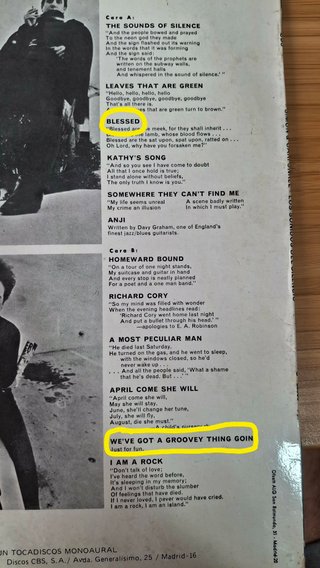 Simon & Garfunkel - Sounds Of Silence (vinilo)