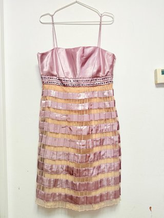 Vestido de fiesta Rosa Clará rosa