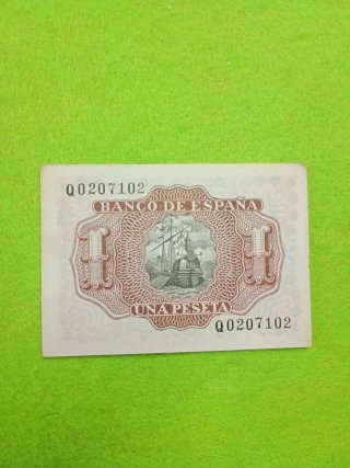 Billete 1 Peseta Banco de España 1953