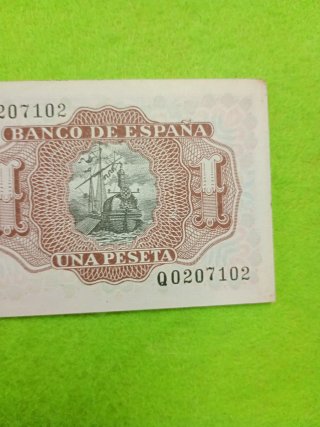 Billete 1 Peseta Banco de España 1953