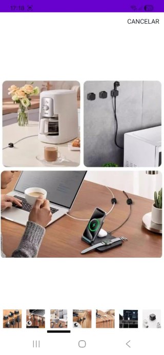 Organizadores de cables magnéticos nuevo