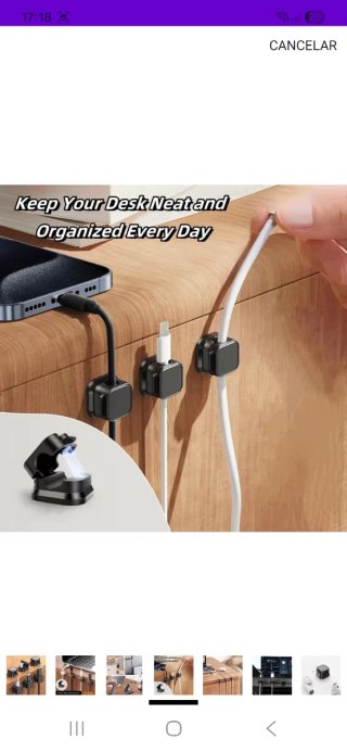 Organizadores de cables magnéticos nuevo
