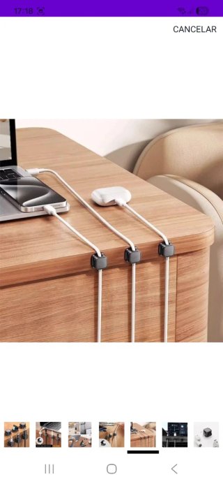 Organizadores de cables magnéticos nuevo