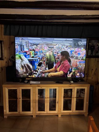 Televisor 75 Negro/Multicolor