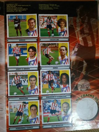 Álbum Cromos Liga ediciones este. 2002/2003