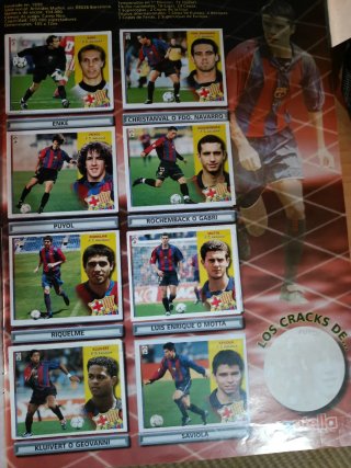 Álbum Cromos Liga ediciones este. 2002/2003