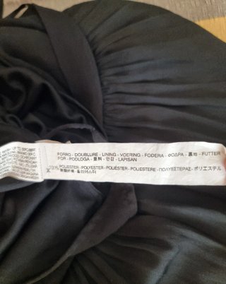 Vestito lungo nero taglia M