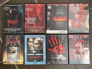 Dvd terror lote