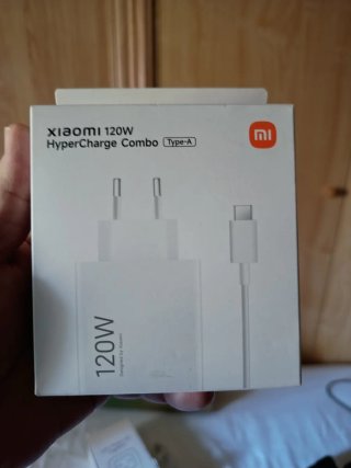 Cargador Xiaomi 120W HyperCharge Combo Type-A