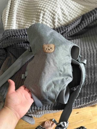 Portabebés con diseño de oso