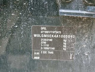 Opel 246364 elevalunas delantero derecho insignia