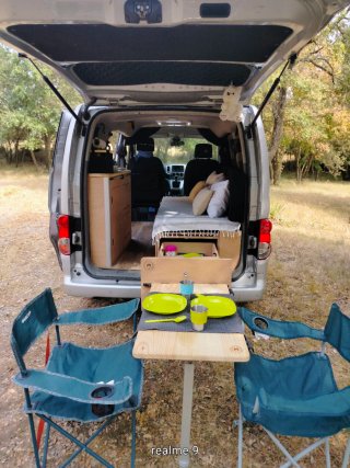 Furgoneta Camper Nissan NV 200 etiqueta C 2019
