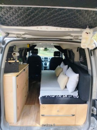 Furgoneta Camper Nissan NV 200 etiqueta C 2019