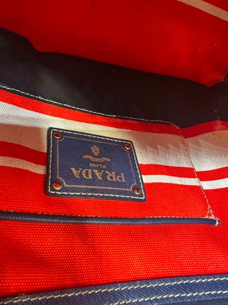 Borsa Prada Denim Blu