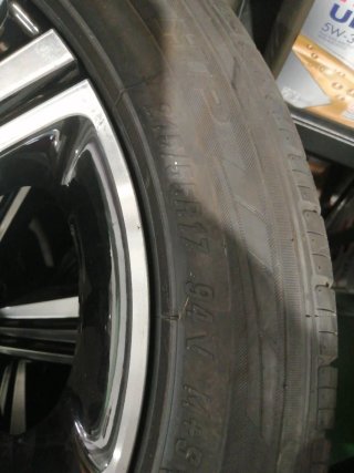 4 llantas y 4 neumáticos 215/55R17 94v