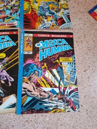 2001 n° 3 y 5  La mosca humana n° 4 y 5