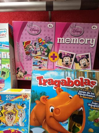 Lote 2 de juegos y puzzles infantiles