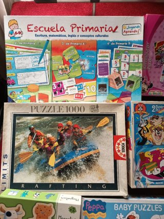 Lote 2 de juegos y puzzles infantiles