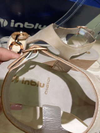 Sandali Inblu Donna Beige Tg 38