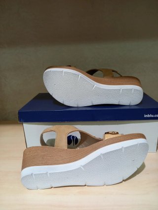 Sandali Inblu Donna Beige Tg 38