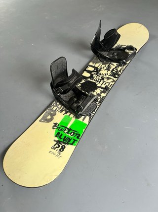 Tabla Snow Burton Blunt 158